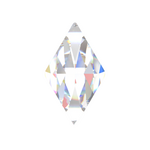 LUXINI® Shape, Rhombus Crystal AB