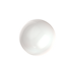 LUXINI® Cabochon, Round White 3mm