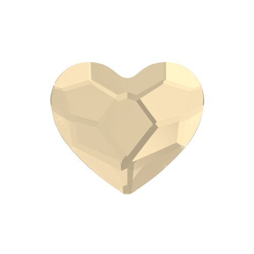 LUXINI® Shape, Mini Heart Golden Shadow