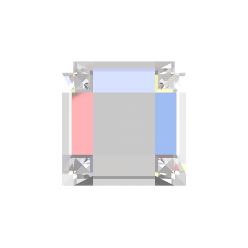 LUXINI® Shape, Square Crystal AB