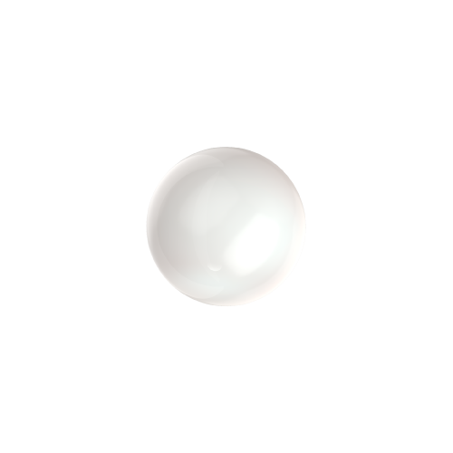 LUXINI® Cabochon, Round White 1 mm