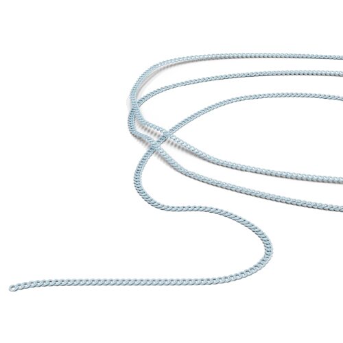 LUXINI® Accessory, Chain 40 cm Baby Blue (matte)