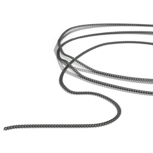 LUXINI® Accessory, Chain 40 cm Black (shiny)