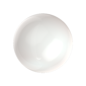 LUXINI® Cabochon, Round White