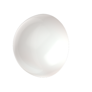 LUXINI® Cabochon, Round White