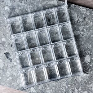 Säilytysrasia 5x4, Imperial by LUXINI® Crystals