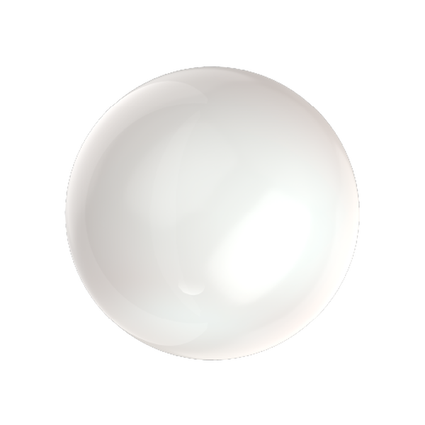 LUXINI® Cabochon, Round White